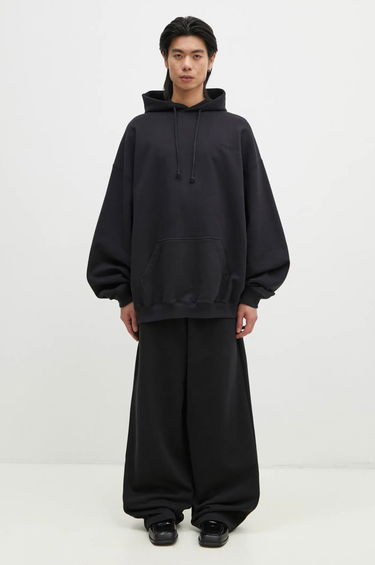 Sweatshirt VETEMENTS Embroidered Logo Hoodie Sort | UA66HD780B, 4