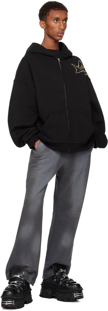 Sweatshirt We11done We11done Meteor Zip Hoodie Sort | WD-TJ3-24-864-U-BK, 3
