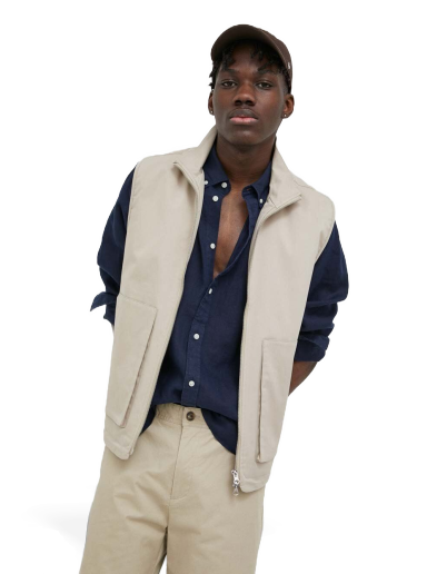 Vest Les Deux Steve Track Vest Beige | LDM630014