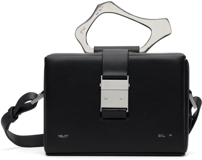 Skuldertaske HELIOT EMIL HELIOT EMIL Solely Box Bag Sort | PREAW25_15_41_BLK01_CO