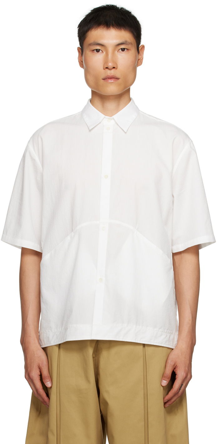 Skjorte sage NATION SAGE NATION Anton Shirt Hvid | S072 ANTON SHIRT