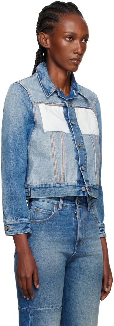 Jakke Maison Margiela MM6 Maison Margiela Reversed Denim Jacket Blå | S52AM0328 M30018, 1