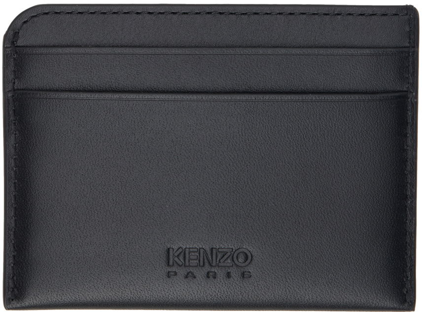 Tegnebog KENZO Elephant Card Holder Sort | FE55PM600L41, 1