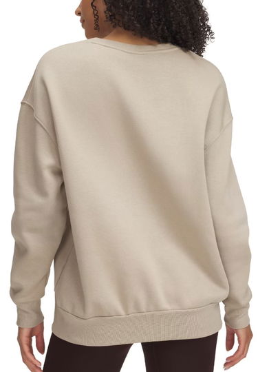 Sweater Under Armour Under Armour Icon Fleece Crew Sweatshirt Beige | 1379475-303, 2
