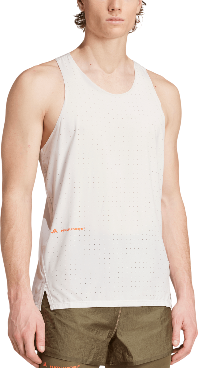 Tanktop adidas Originals Hermanos Koumori Perforated Training Tank Top Hvid | jl6868