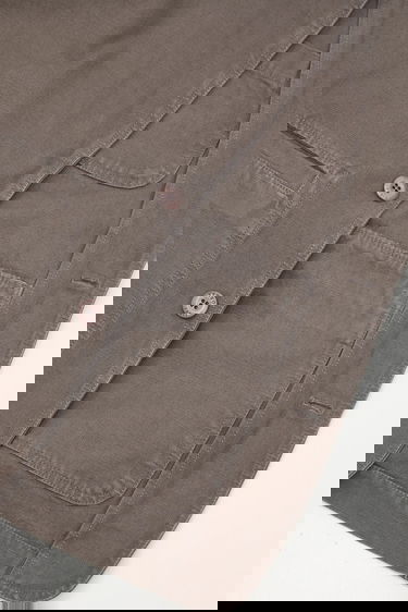 Jakke KENZO Kenzo Chainstitch Workwear Jacket Grå | FF65VE2349GU, 4