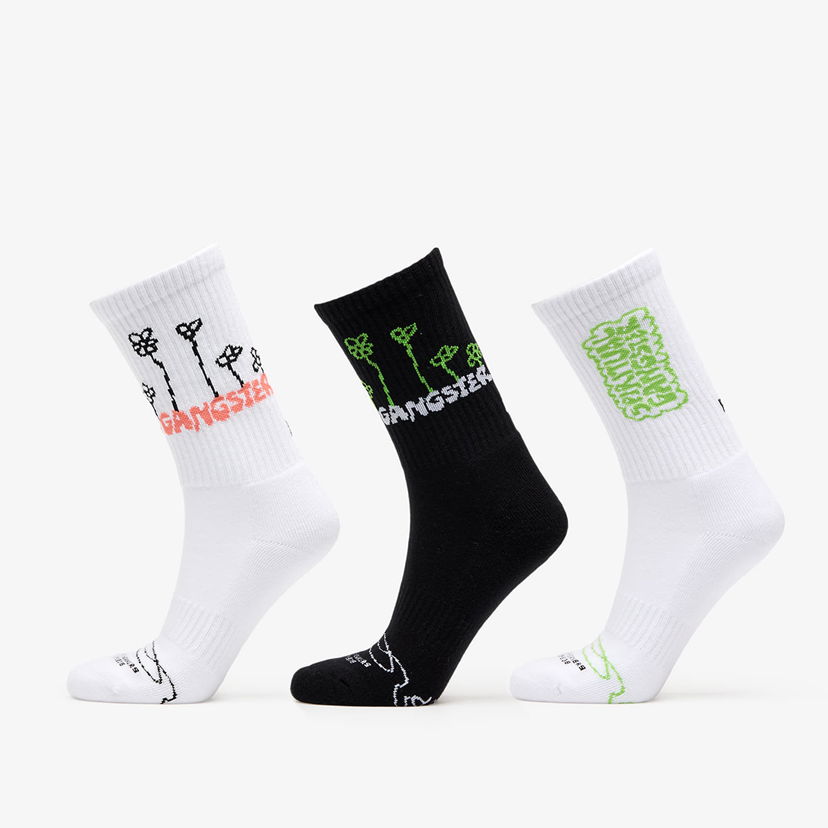 Sokker Footshop Gangster 3-Pack Socks Flerfarvet | FTSHP_394