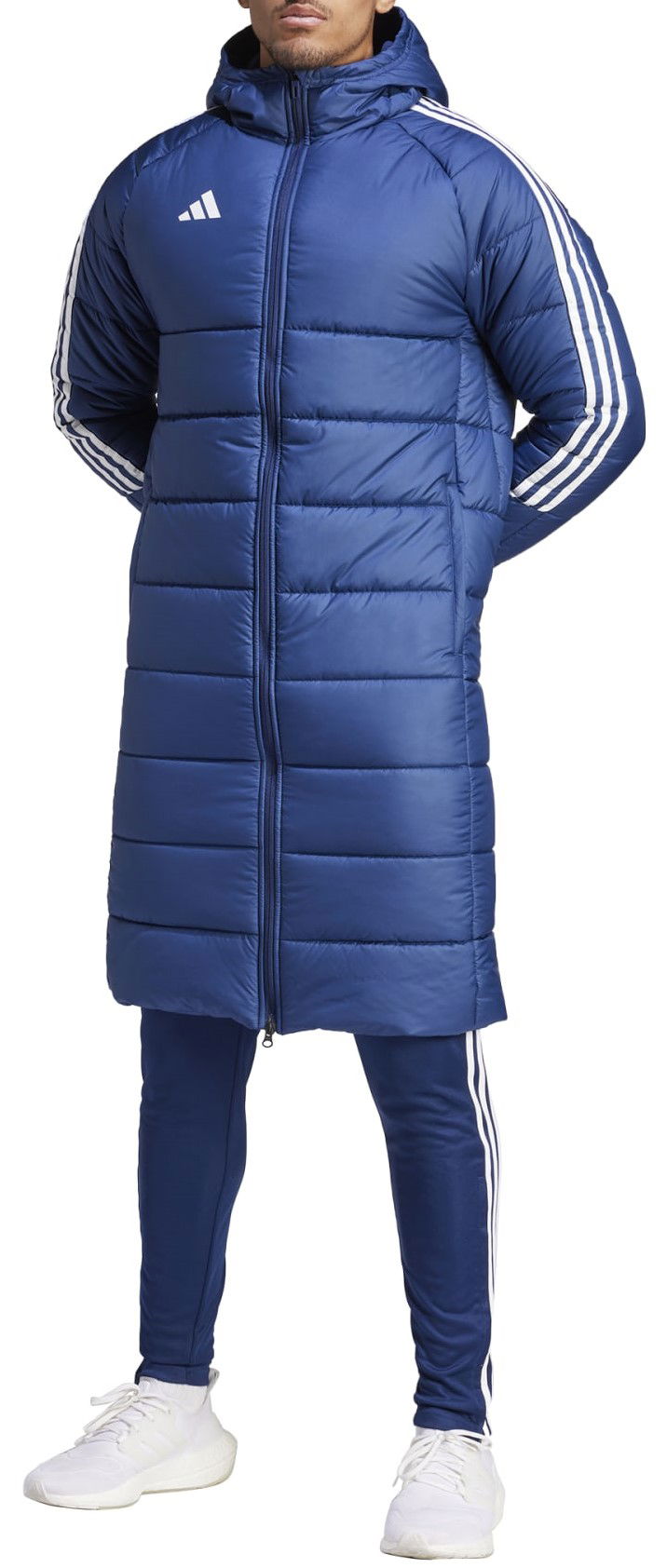 Jakke adidas Originals adidas TIRO24 L COAT Mørkeblå | ir9502