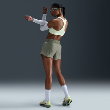 Shorts Nike One Dri-FIT Mid-Rise Running Shorts with Liner Grøn | HJ2195-386, 4