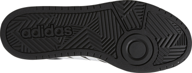 Sneakers og sko adidas Performance adidas Hoops 3.0 Low Black White Stripes Sort | GY5432, 2