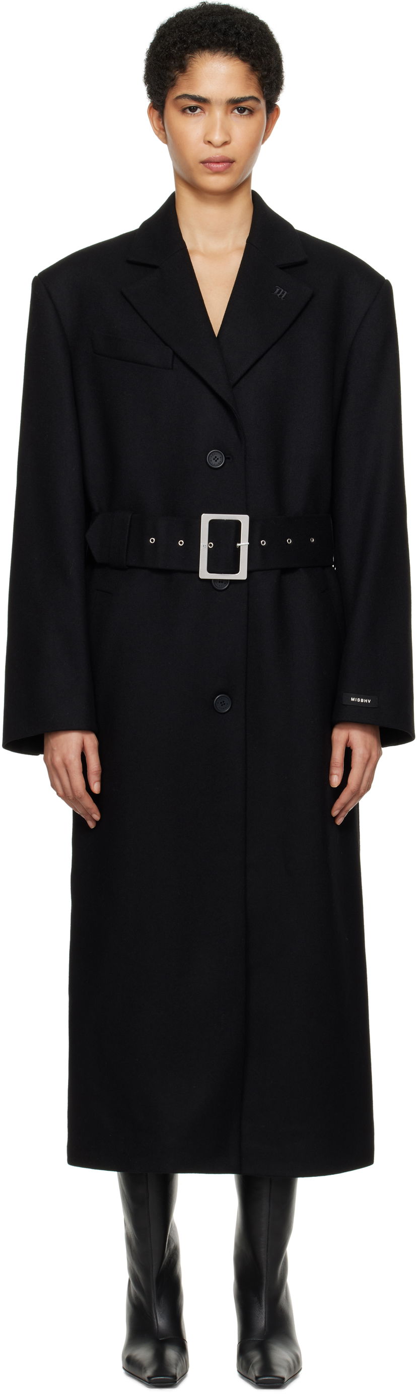 Frakker MISBHV Wool Long Coat Sort | 241W409