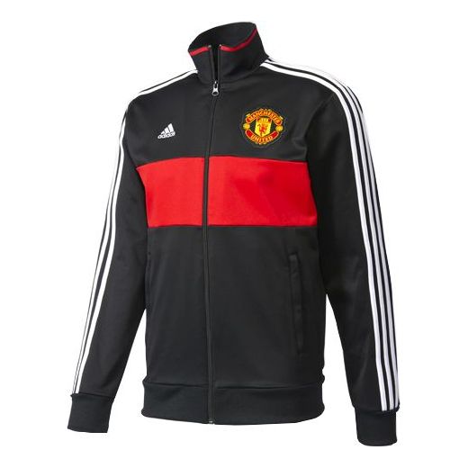 Træningsdragt adidas Originals Manchester United 16/17 Track Jacket Sort | AZ3666