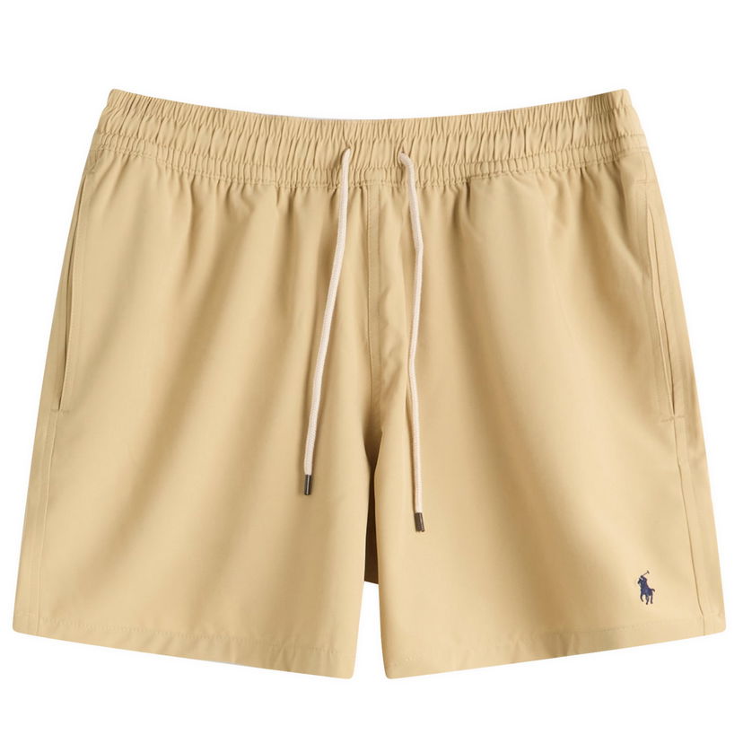 Badetøj Polo by Ralph Lauren Ralph Lauren Traveller Swim Shorts, Size Large Beige | 710957782-BEI