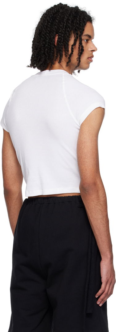 T-shirt Ottolinger Ottolinger Deconstructed T-Shirt Hvid | 407204, 2