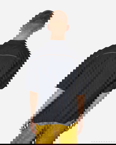 Skjorte Dries Van Noten Panelled Shirt Sort | 241-020720-8355 901, 2