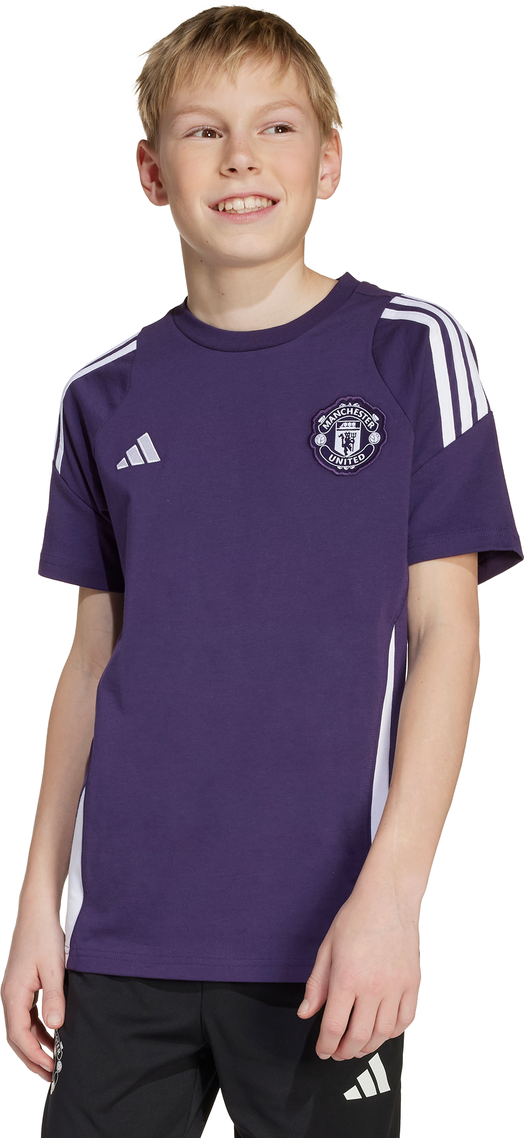 T-shirt adidas Originals Manchester United T-Shirt 2025/26 Lilla | jp3099, 1