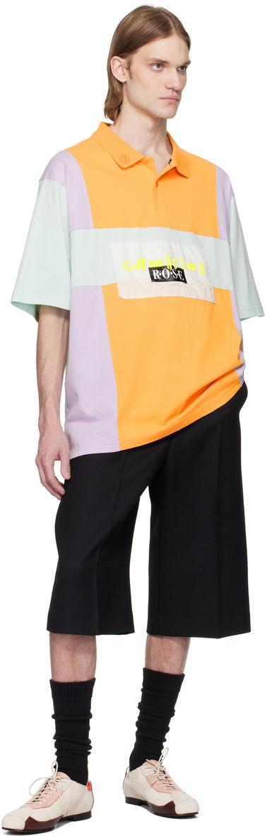 Polo skjorte Martine Rose Martine Rose Oversized Panelled Polo Orange | 643JE03800I, 3