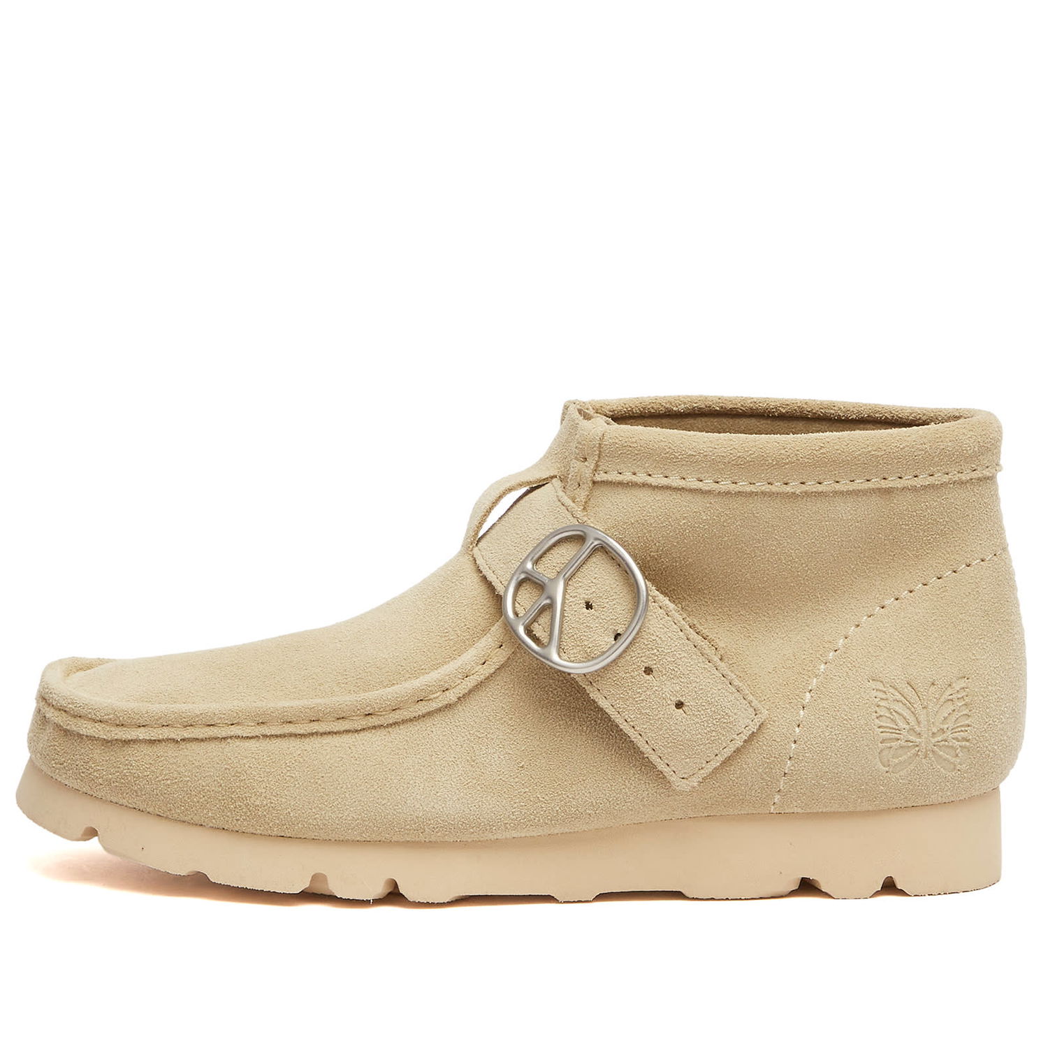 Sneakers og sko Clarks Needles Wallabee Strap Boot Beige | 26181482, 0