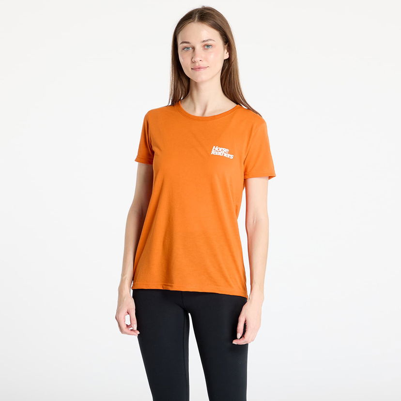 T-shirt Horsefeathers Horsefeathers Leila II Tech T-Shirt Orange | TW034C