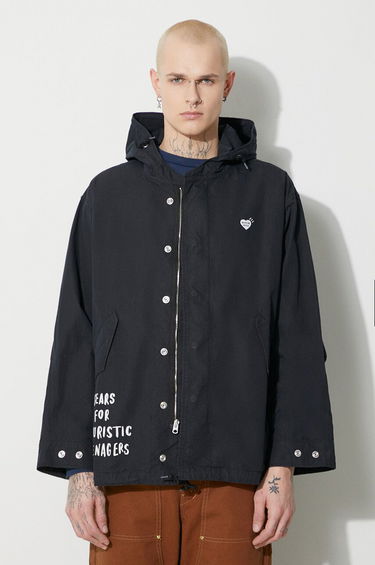 Parka Human Made Hooded Jacket Sort | HM26JK001, 0