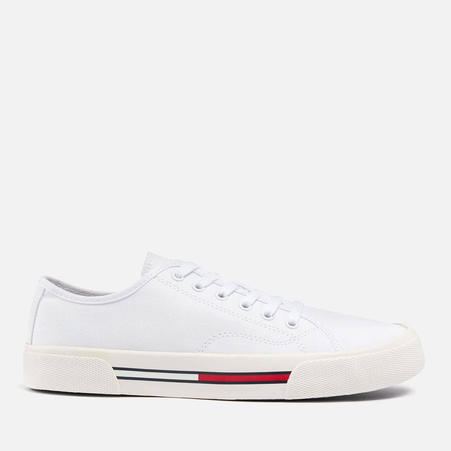 Tøj Tommy Hilfiger Tommy Jeans Women's Low Top Canvas Trainers - UK 3 Blå | EN0EN020850K4, 0