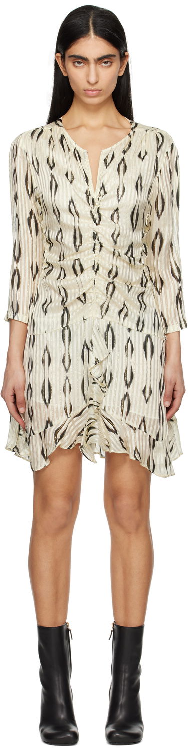 Kjole ISABEL MARANT Isabel Marant Octavia Ikat Minidress Beige | RO0748FB-C1J16I, 0