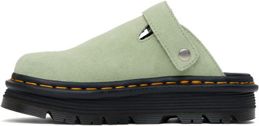 Sneakers og sko Dr. Martens Zebzag Suede Slingback Platform Slip-On Loafers Grøn | 31937300, 2