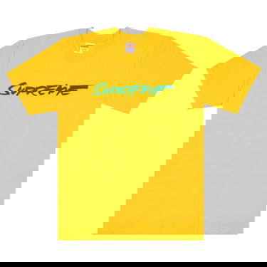 T-shirt Supreme Futura Logo Tee Gul | FW20T18 YELLOW, 1