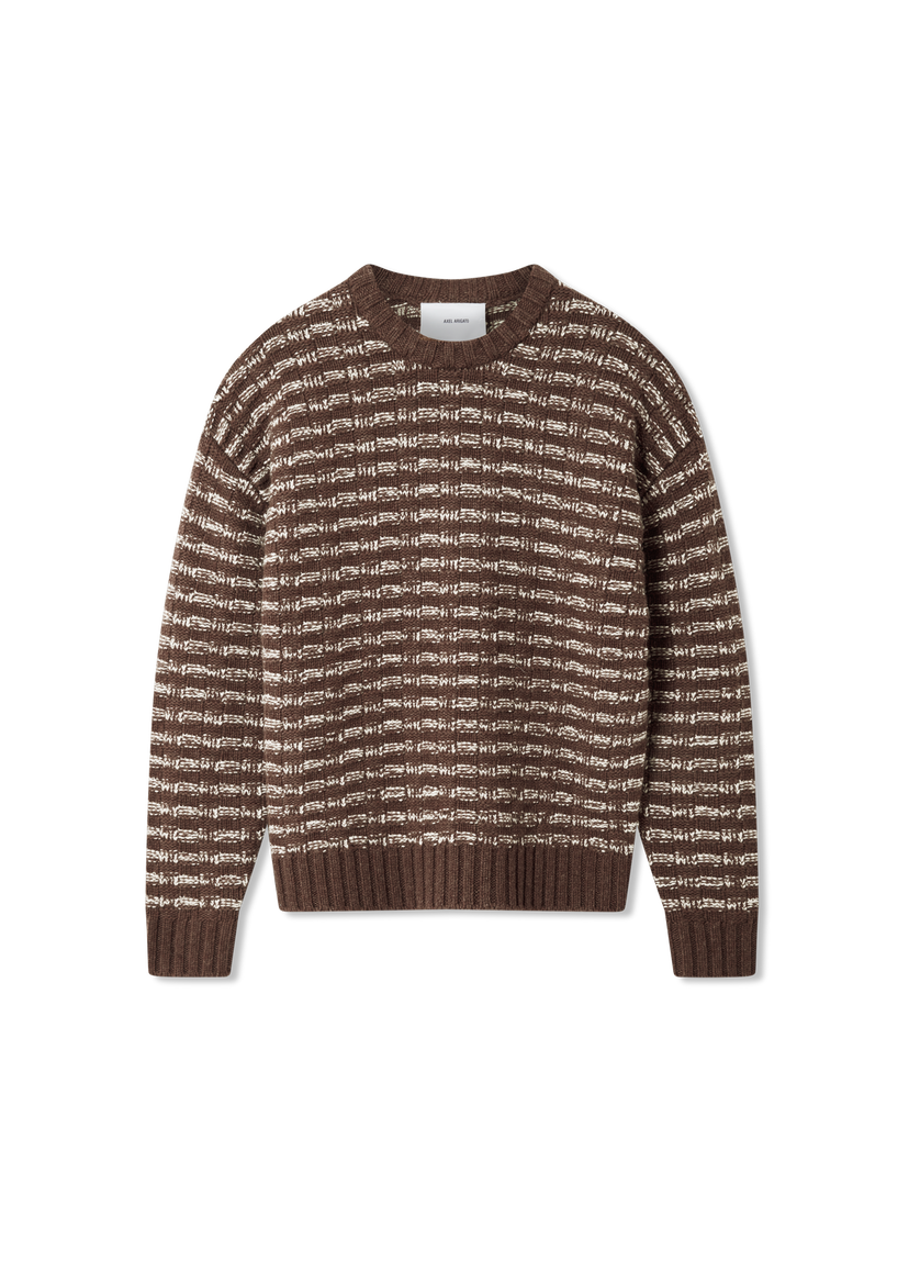 Sweater AXEL ARIGATO Sonar Knit Patterned Sweater Flerfarvet | A3297003