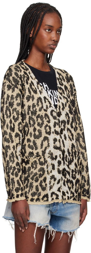 Sweater R13 R13 Boyfriend Cardigan Beige | R13WY268-Y192B, 1