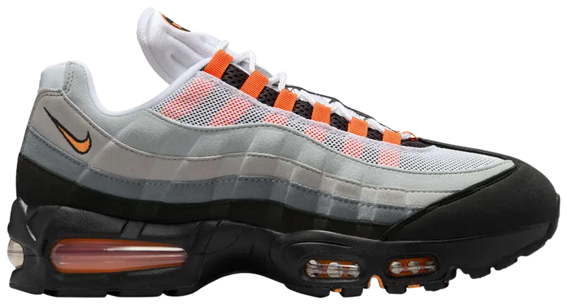 Sneakers og sko Nike Air Max 95 OG Big Bubble Bright Mandarin 2.0 (2025) Grå | HM4740-101