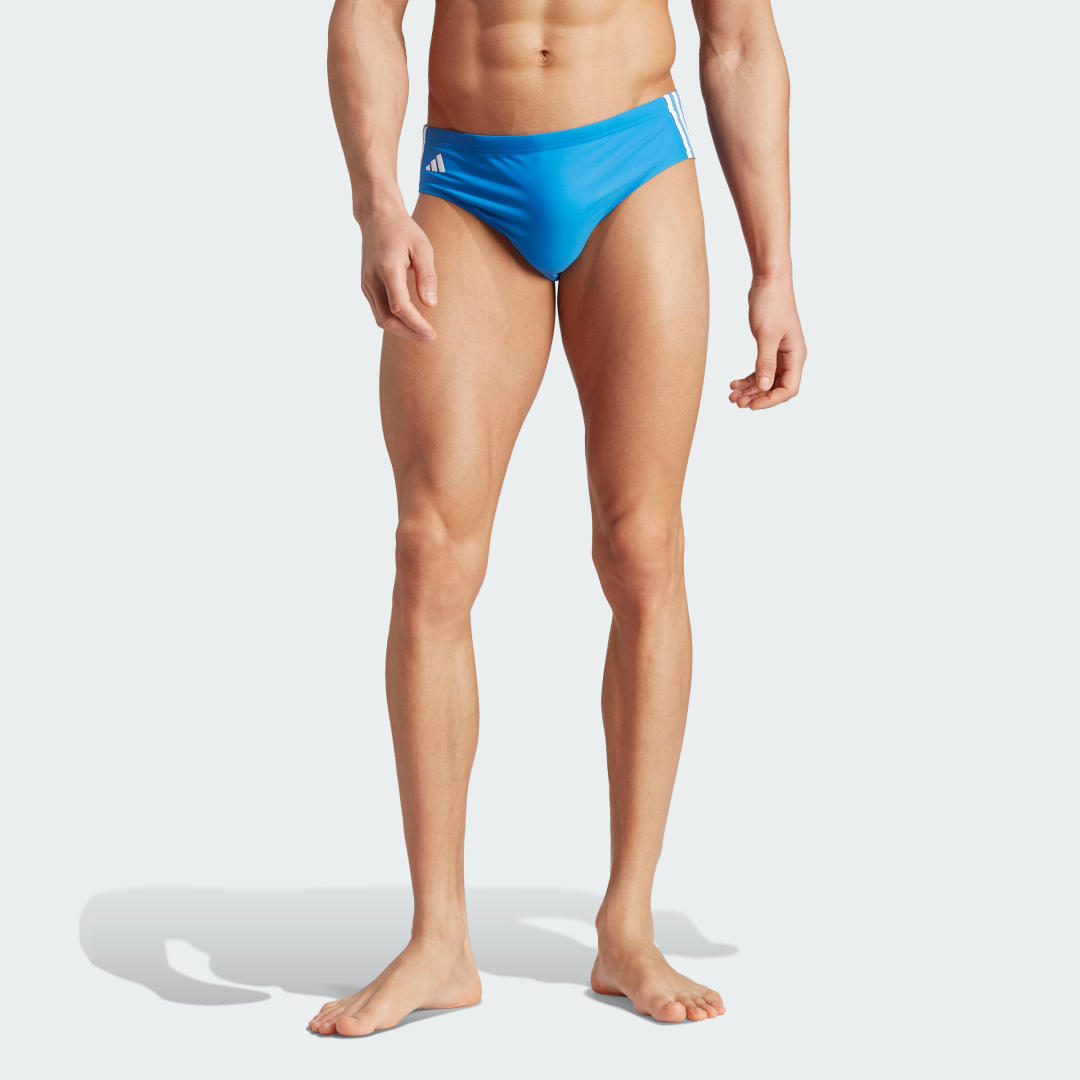 Badetøj adidas Originals Classic 3-Stripes Swim Trunk Blå | IM1058, 0