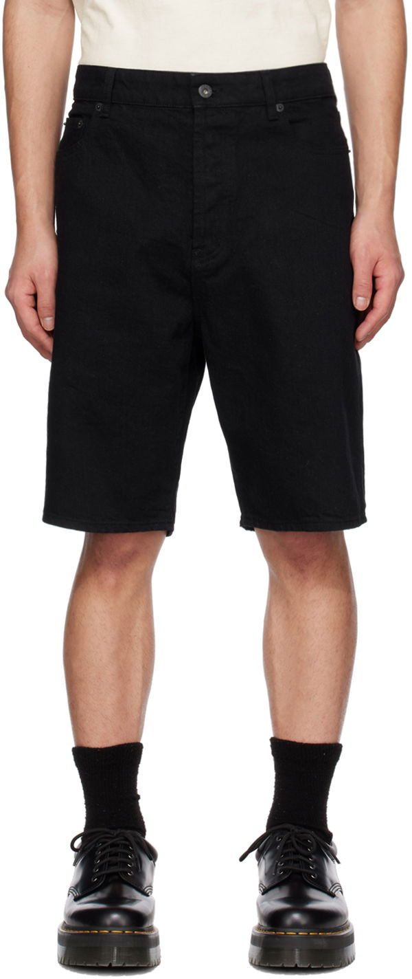 Shorts KENZO Paris Himawari Denim Shorts Sort | FD55DS3366C1, 0