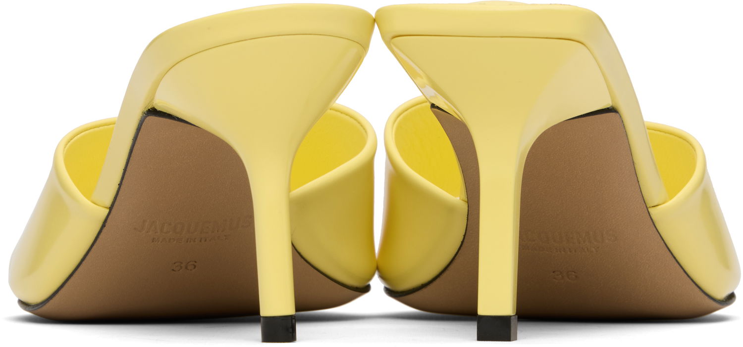 Tilbehør Jacquemus Jacquemus 'The Cubisto' Mules Gul | 25E251FO167-4036, 1