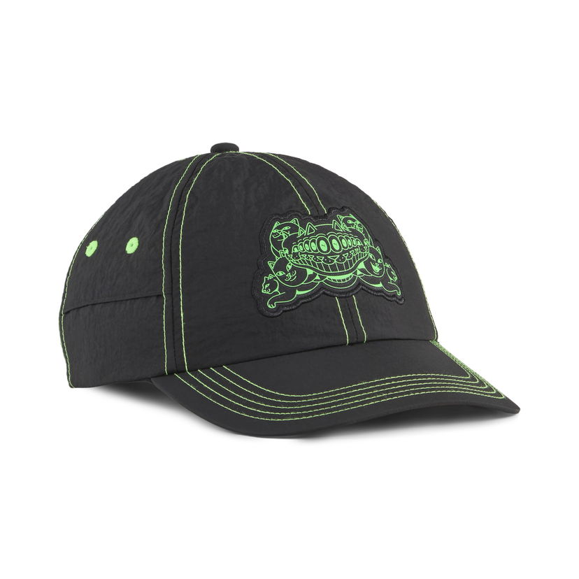 Kasket Puma RIPNDIP Dad Cap with Neon Green Details Flerfarvet | 026595_01