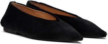 Sneakers og sko Marsèll Marsell Ago Short Hair Ballerina Flats Sort | MW8160 P028, 3