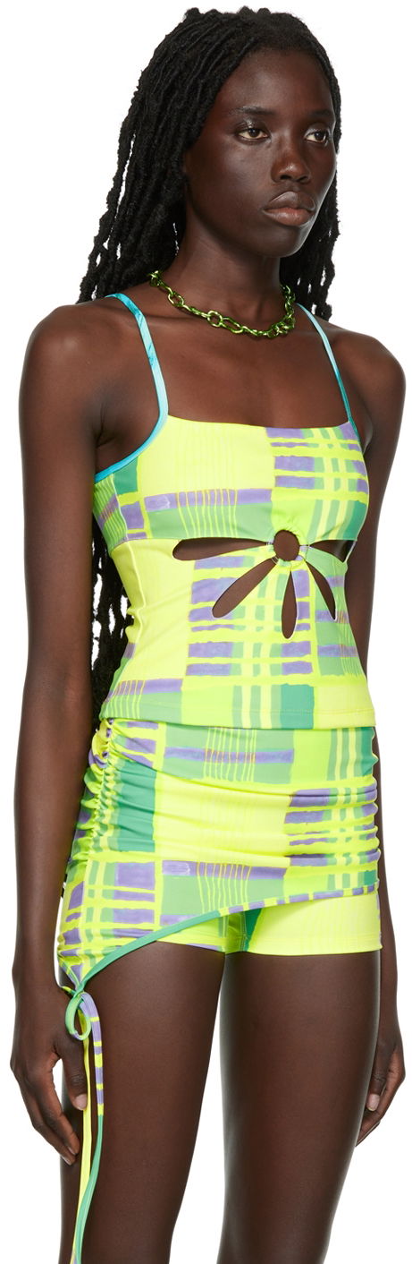Tanktop Collina Strada Collina Strada Cutout Print Top Flerfarvet | XX3197, 1
