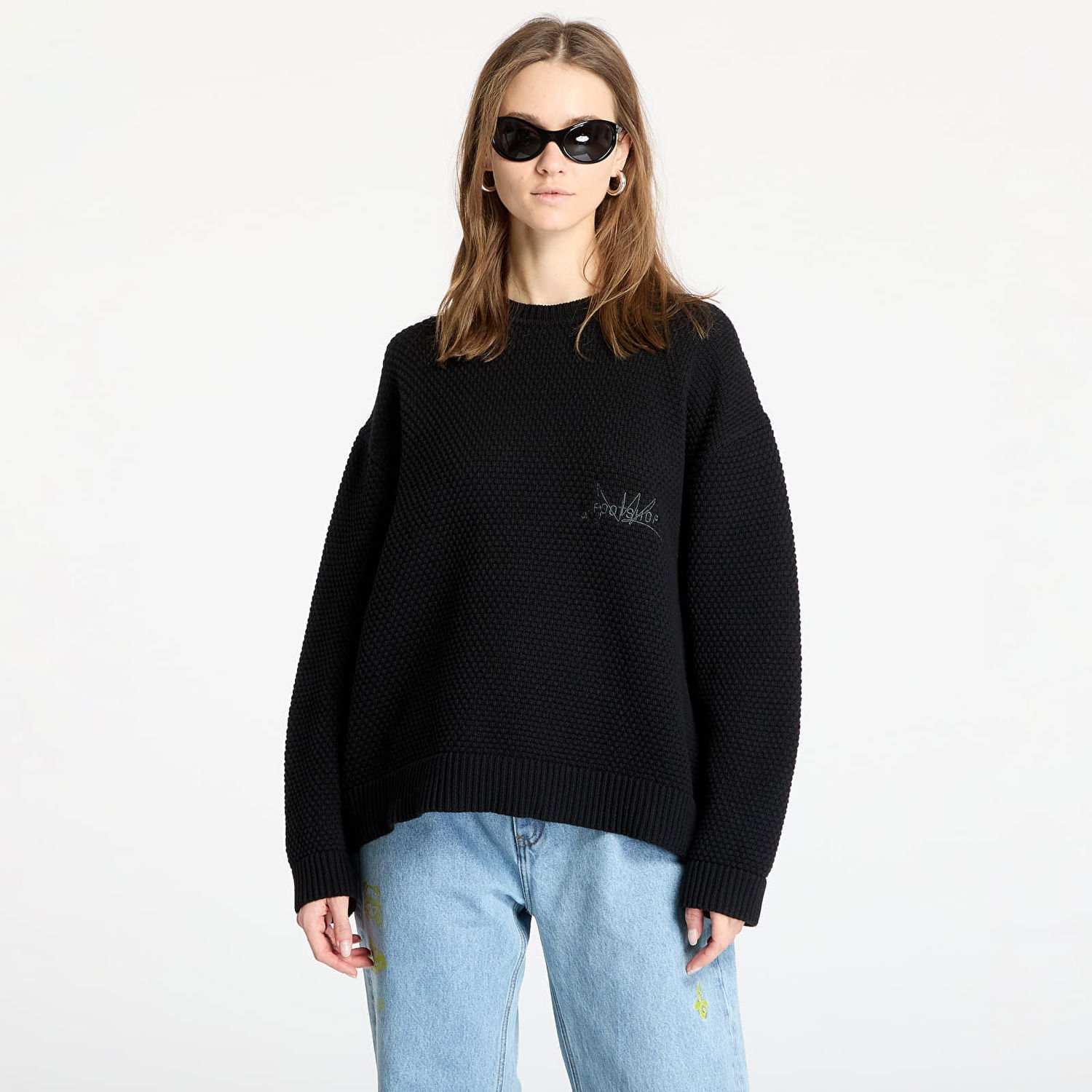 Sweater Footshop FTSHP Everyday Sweater Sort | FTSHP_449, 0