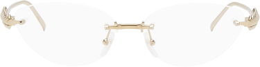 Solbriller Cartier Cartier 'Clash de Cartier' Cat Eye Glasses Metalisk | CT0565O-001, 0