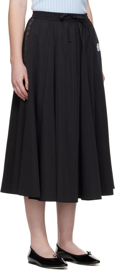 Nederdel KENZO Kenzo A-Line Midi Skirt Sort | FF62JU3169FI, 4