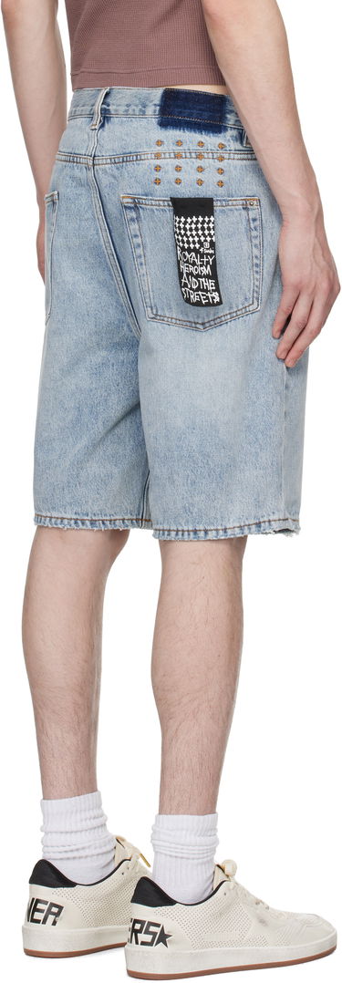 Shorts Ksubi Anti K Denim Shorts Blå | MSP25WA019, 2