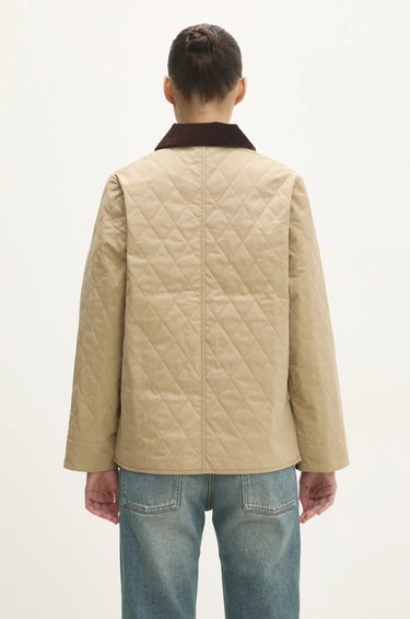 Jakke Sporty & Rich Sporty & Rich Vendome Quilted Jacket Beige | OW008512205BE01, 2