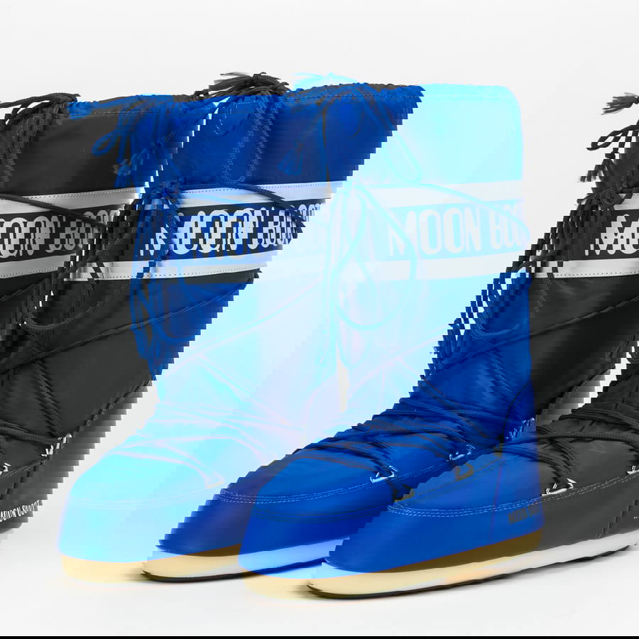 Sneakers og sko Moon Boot Nylon Electric Blue Mørkeblå | 14004400 075, 0