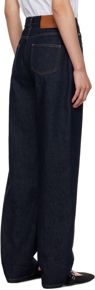 Jeans Loulou de Saison Loulou de Saison Samur Straight-Leg Jeans Blå | SAMUR LDS, 2