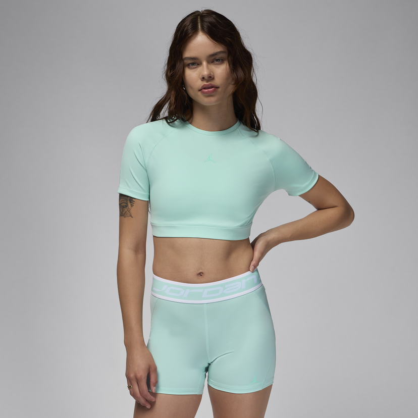 Crop top Jordan Jordan Sport Bodycon Grøn | FV6927-368