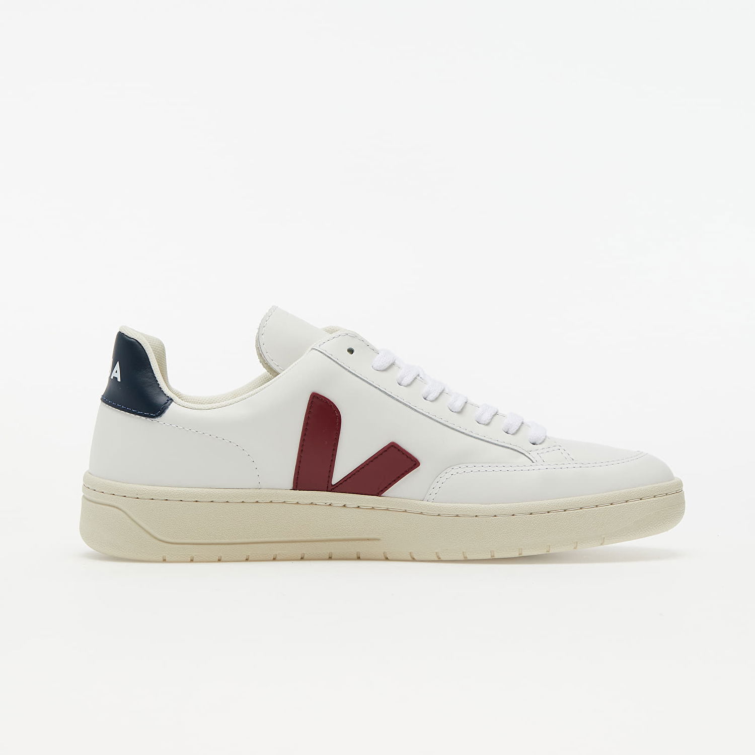 Sneakers og sko Veja V-12 Leather Hvid | XD021955B, 1