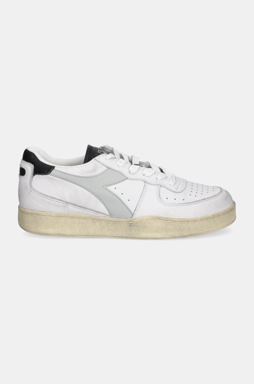 Sneakers og sko Diadora Mi Basket Low Used Hvid | 201.181233.C9304, 0