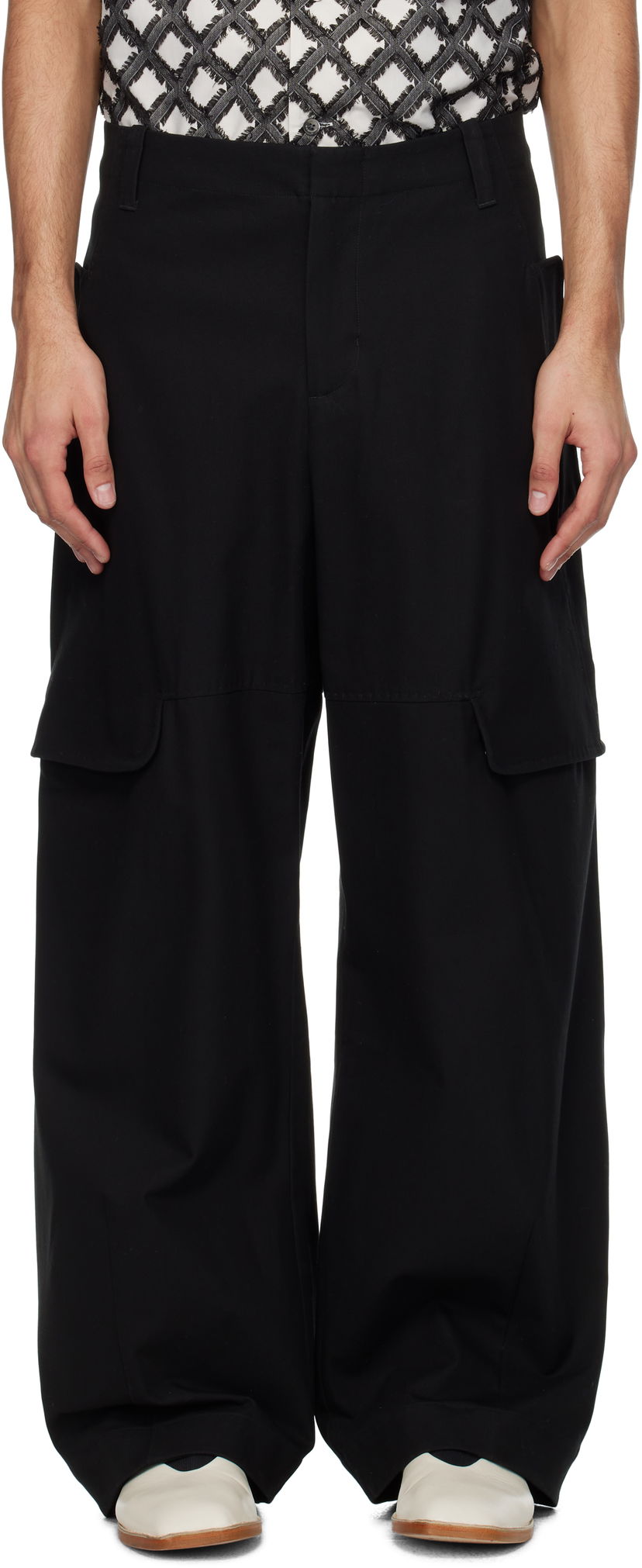 Cargo bukser sage NATION SAGE NATION Index Cargo Pants Sort | S113 INDEX CARGO TROUSER