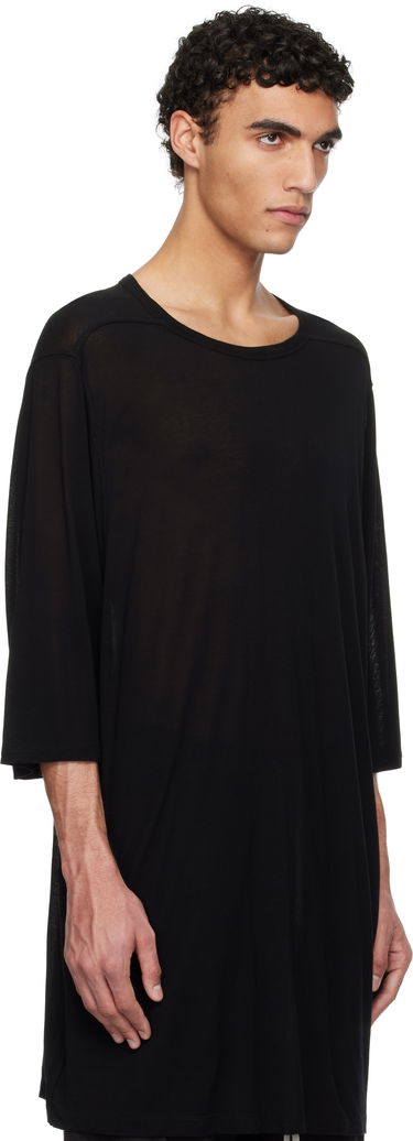T-shirt Rick Owens Rick Owens Hollywood Jumbo Short Sleeve T-Shirt Sort | RU01E5274 JS, 1