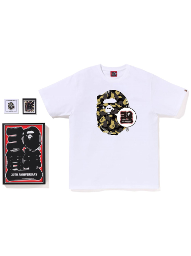 T-shirt BAPE Store Madison Avenue 30th Anniversary Ape Head Tee Set Hvid | 1J22-110-041